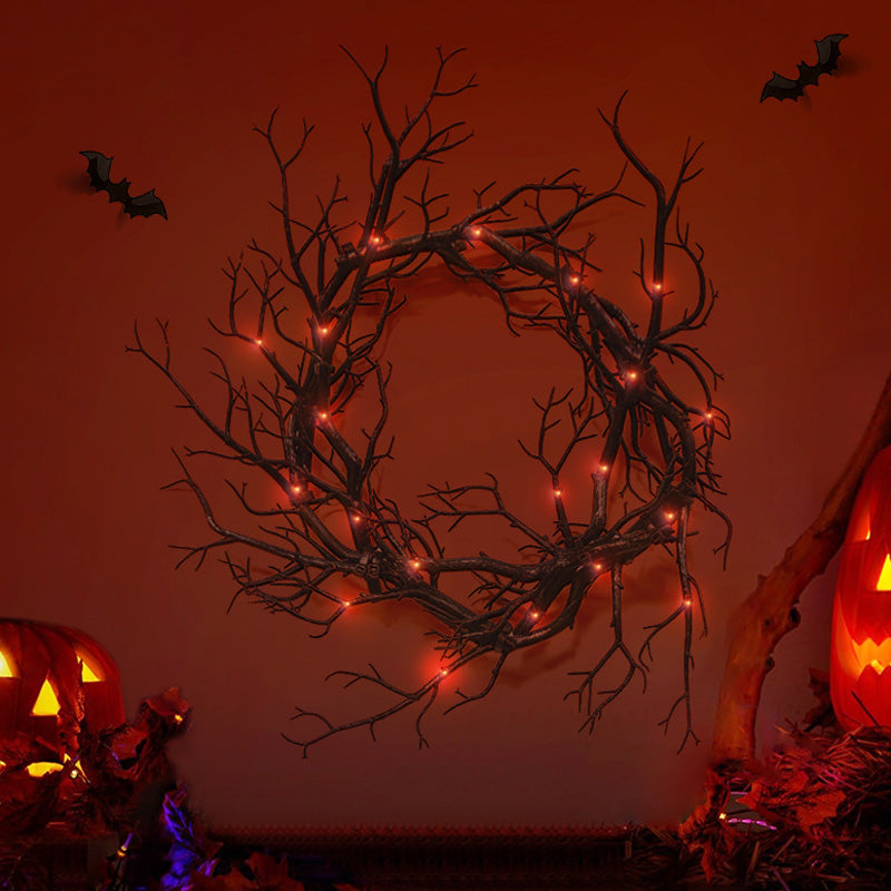 LED Halloween Wreath - Yurei Works