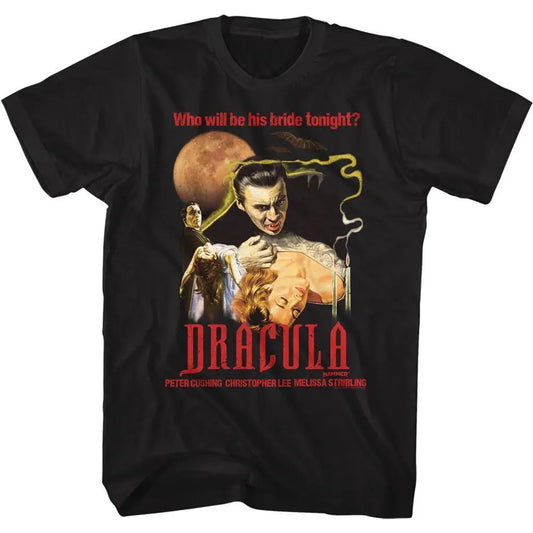 Eerie Elegance Dracula Moonlit T-Shirt - Yurei Works