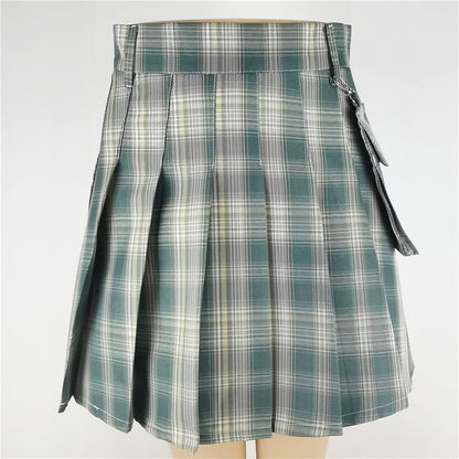 Punk Gothic Mini Skirt - Yurei Works