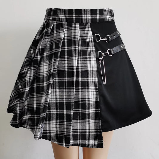 Pleated Mini Skirt - Yurei Works