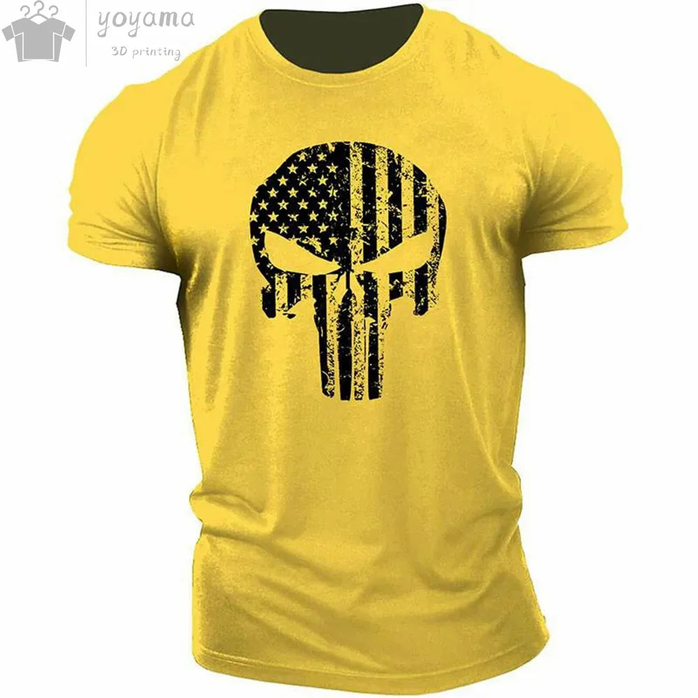 Patriotic Skull T-Shirt