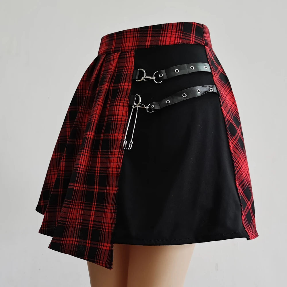 Pleated Mini Skirt - Yurei Works