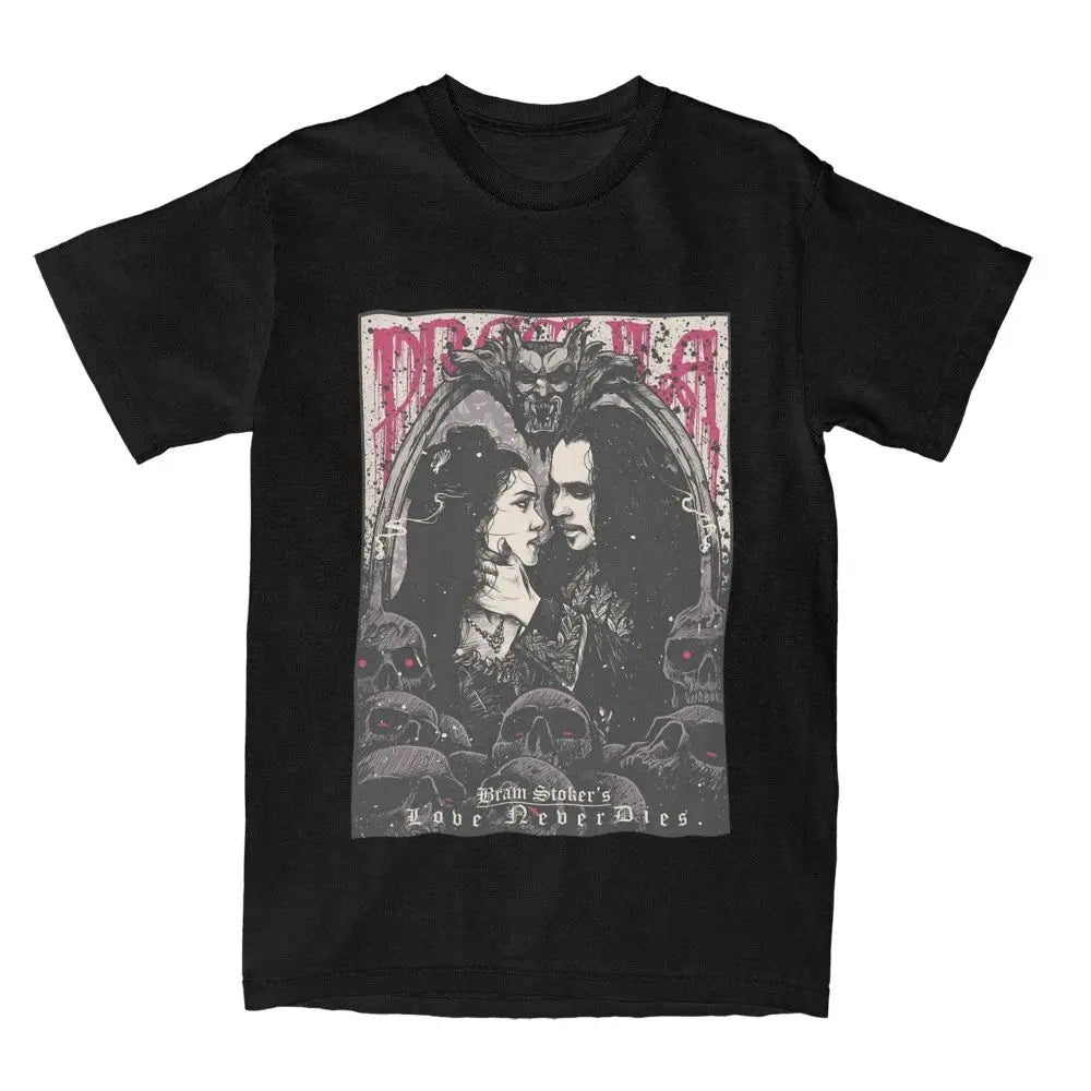 Timeless Dracula Men's Cotton Tee - Yurei Works