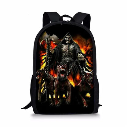 Cool Skull Backpack - Yurei Works