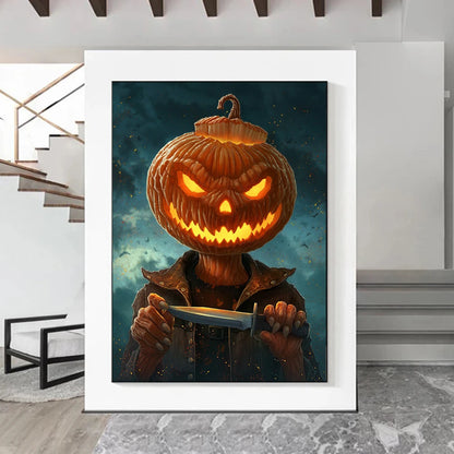 Pumpkin Man Poster - Yurei Works