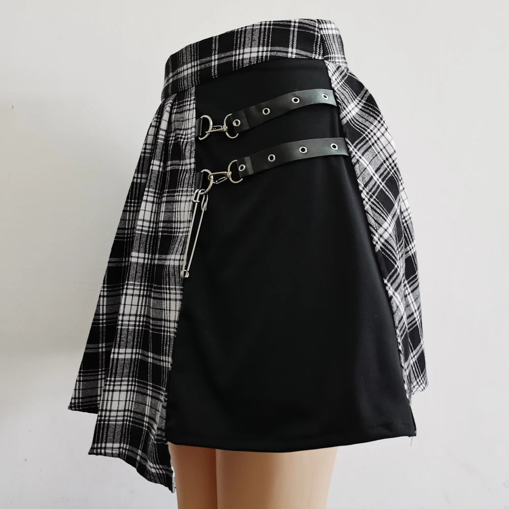 Pleated Mini Skirt - Yurei Works