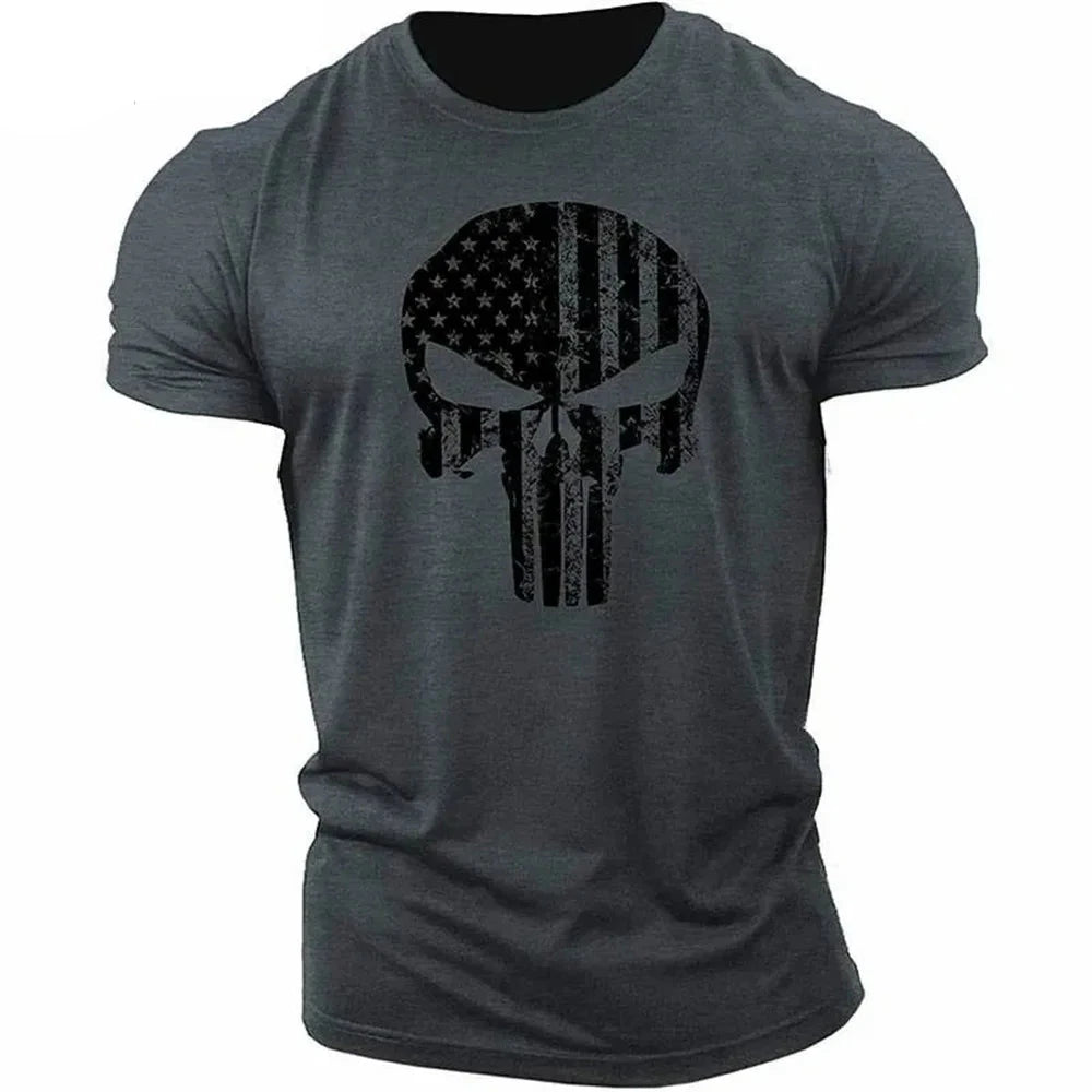 Patriotic Skull T-Shirt