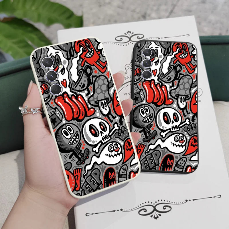 Ghost Skull Galaxy Case - Yurei Works