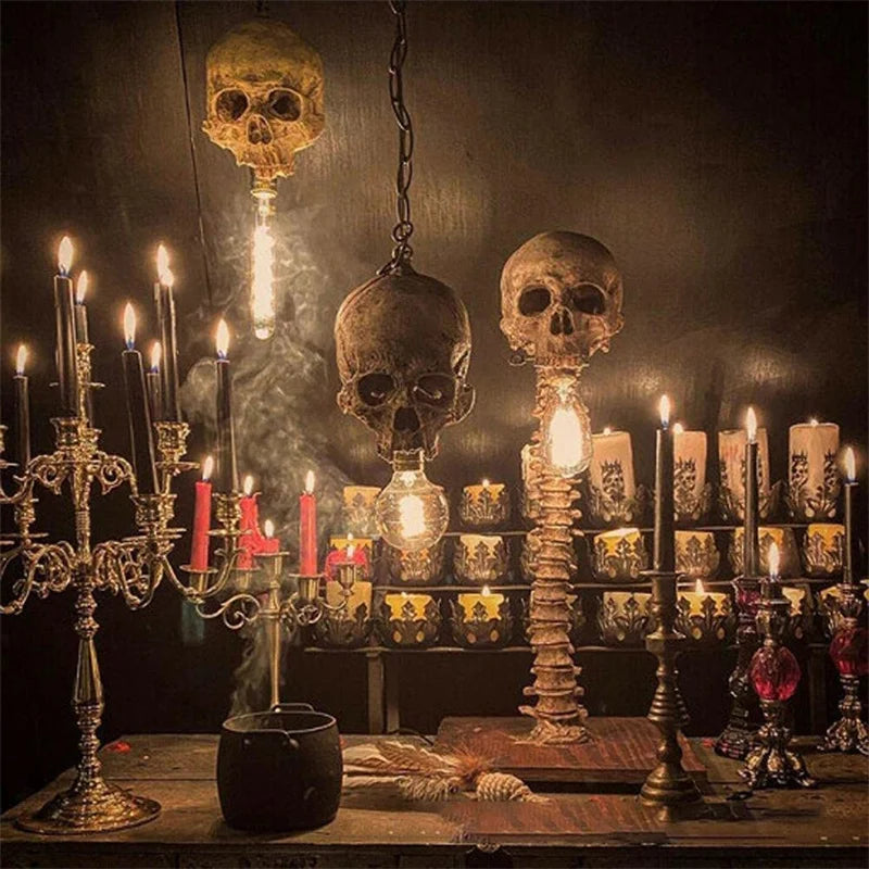 Horror Skeleton Lamp - Yurei Works