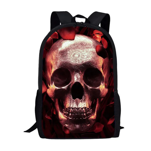 Cool Skull Backpack - Yurei Works