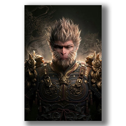 Wukong Silk Poster - Yurei Works