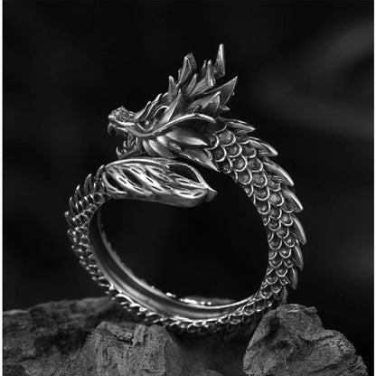 Vintage Dragon Ring - Yurei Works