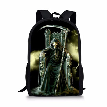 Cool Skull Backpack - Yurei Works