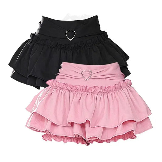 Charming Kawaii Mini Skirt: Playful & Comfy Delight - Yurei Works