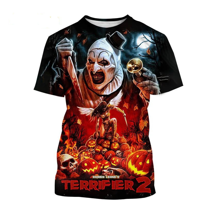 Premium Terrifier Clown Horror T-Shits