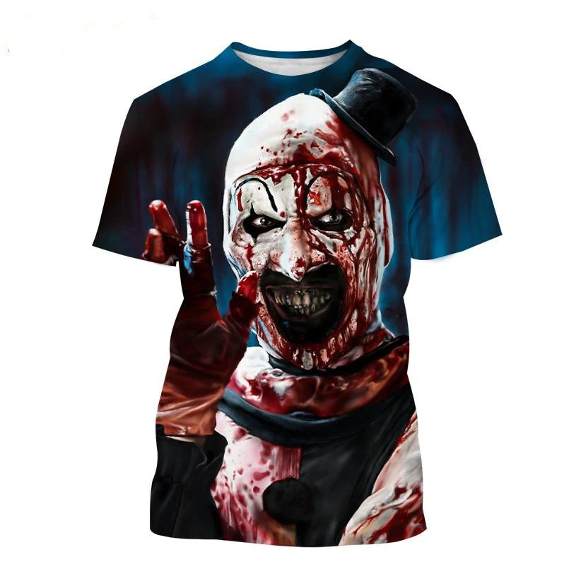 Premium Terrifier Clown Horror T-Shits