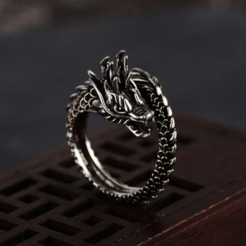 Vintage Dragon Ring - Yurei Works