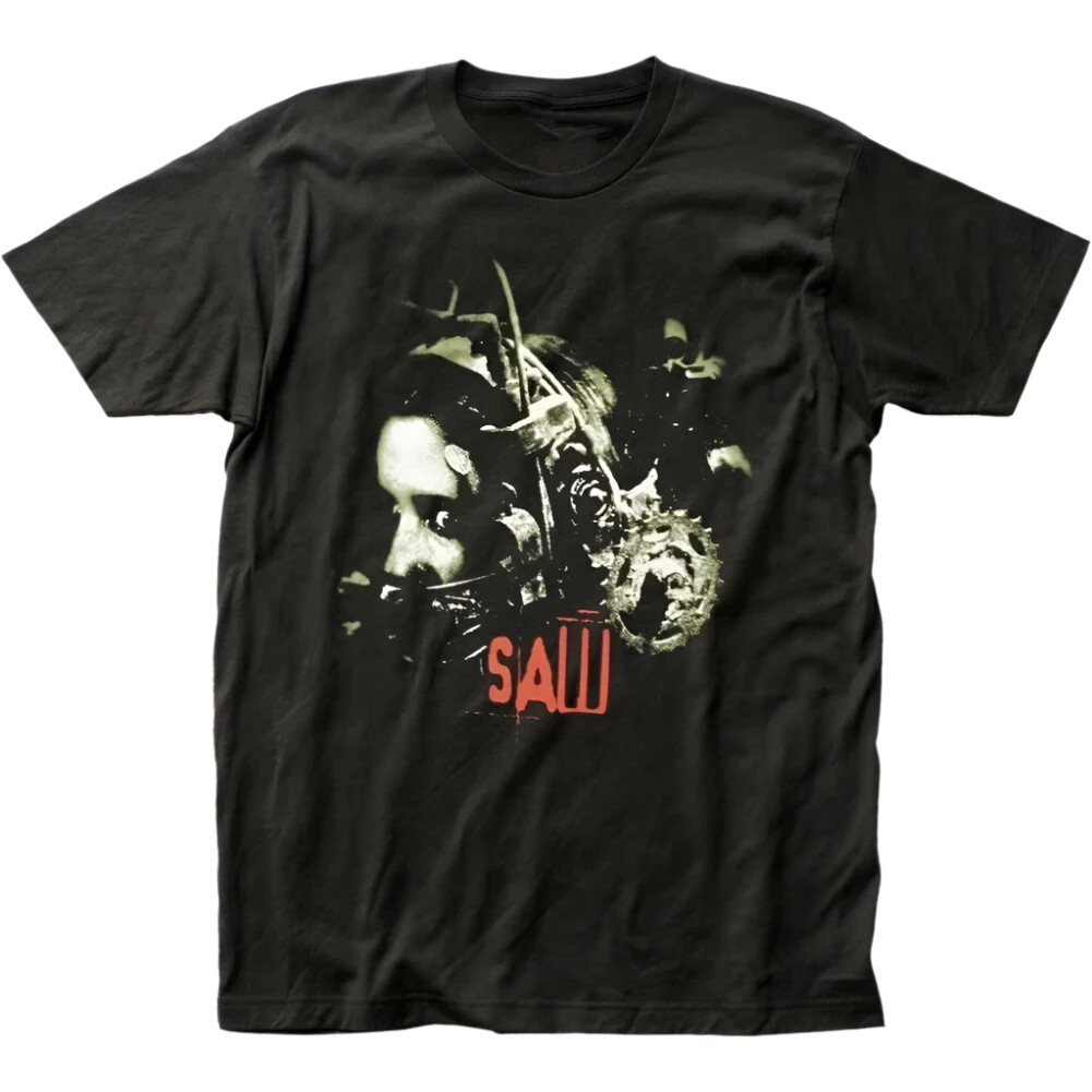 Black Saw Horror Tee Shirt