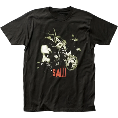 Black Saw Horror Tee Shirt