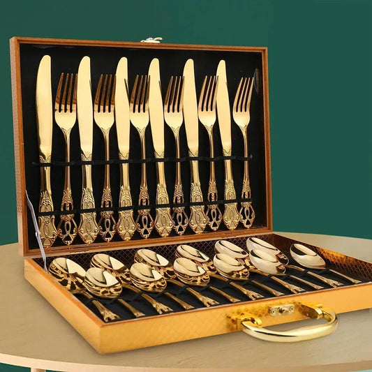 Golden Cutlery Set - Yurei Works