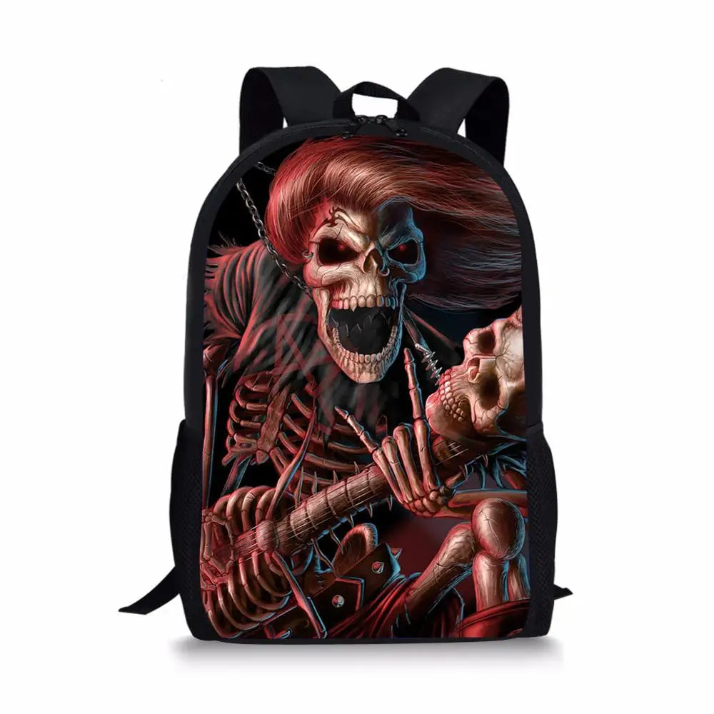 Cool Skull Backpack - Yurei Works