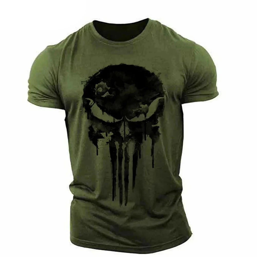 Patriotic Skull T-Shirt