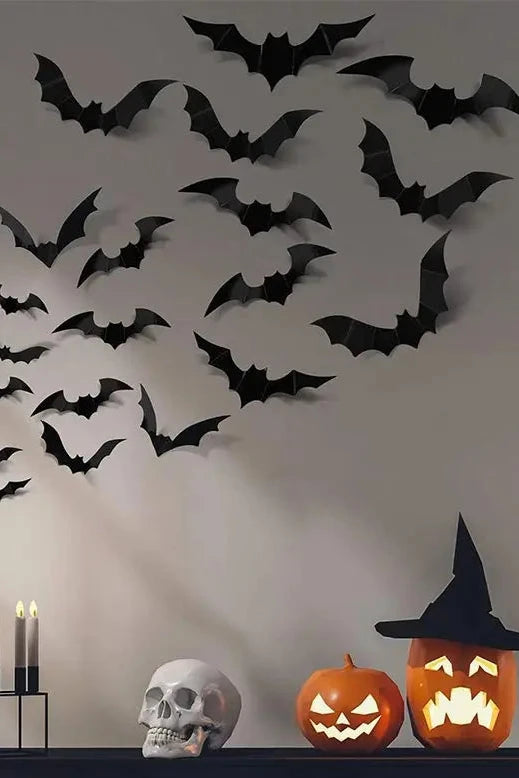 Halloween 3D Bat Decorations - Yurei Works