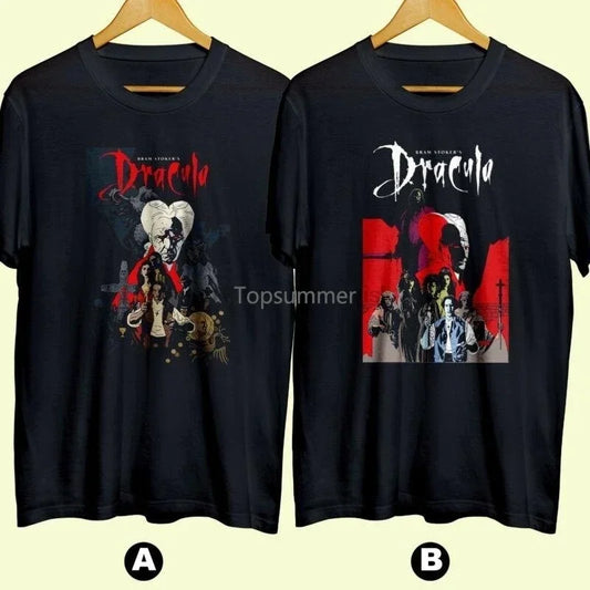 Dracula's Gothic Allure Horror Tee - Yurei Works