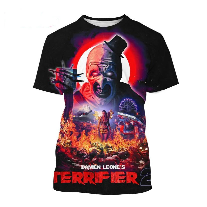 Premium Terrifier Clown Horror T-Shits