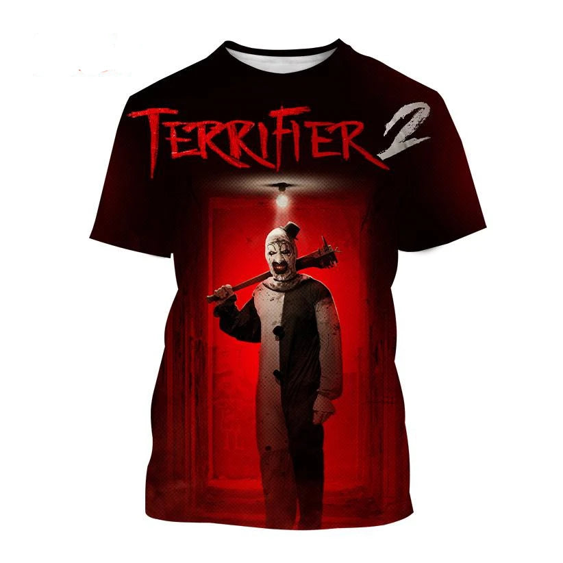 Premium Terrifier Clown Horror T-Shits