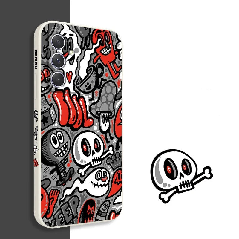 Ghost Skull Galaxy Case - Yurei Works