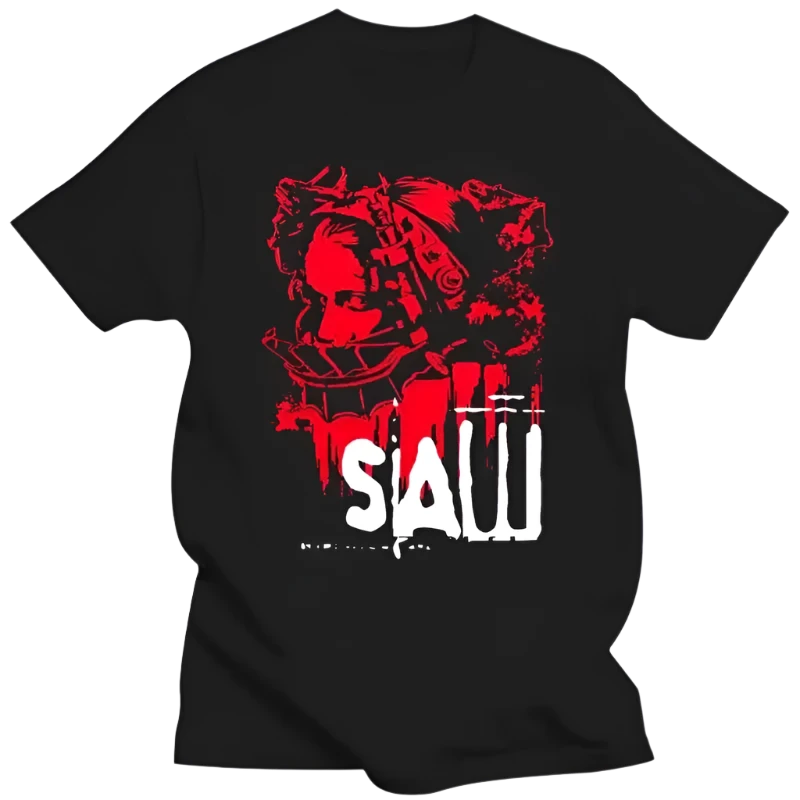 Black Saw Horror Tee