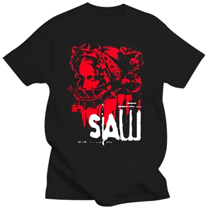 Black Saw Horror Tee