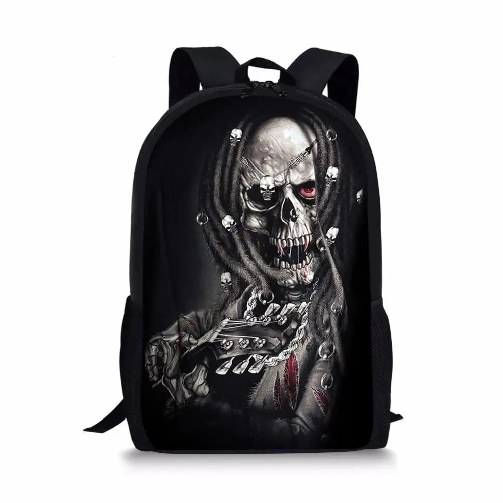 Cool Skull Backpack - Yurei Works