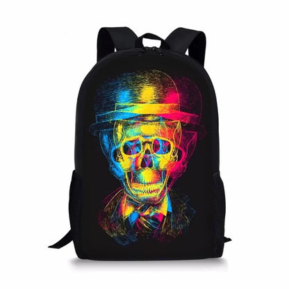 Cool Skull Backpack - Yurei Works