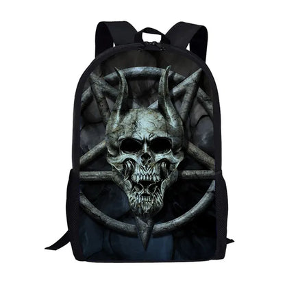 Cool Skull Backpack - Yurei Works