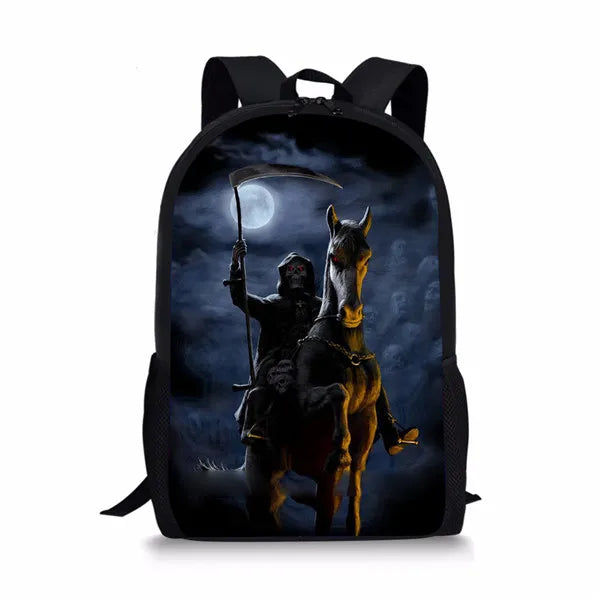 Cool Skull Backpack - Yurei Works