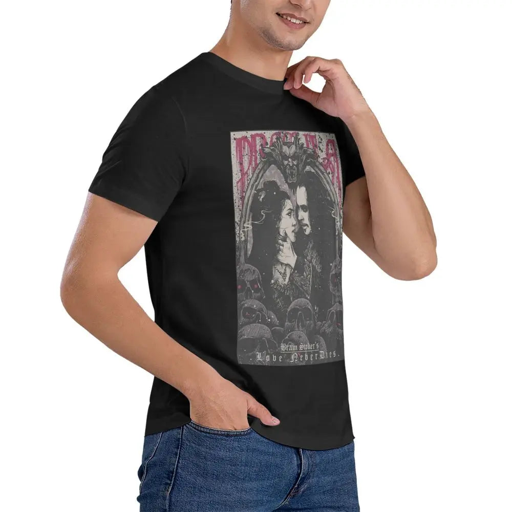 Timeless Dracula Men's Cotton Tee - Yurei Works