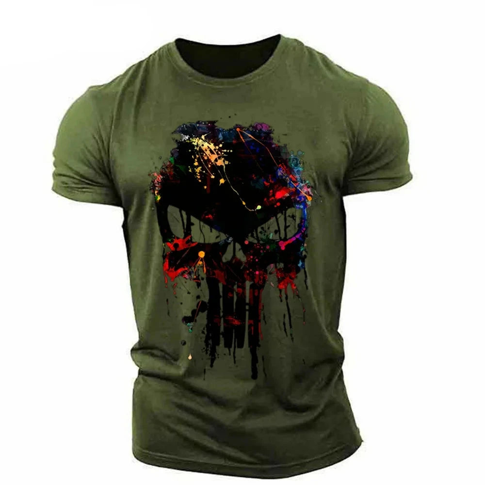 Patriotic Skull T-Shirt