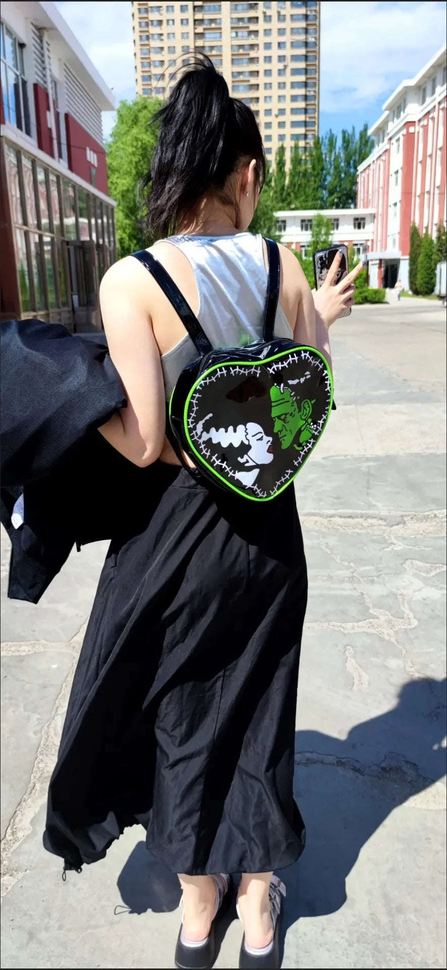 Gothic Heart Backpack - Yurei Works