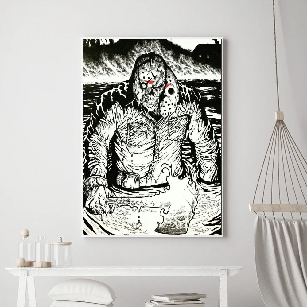 Jason Voorhees Poster - Yurei Works