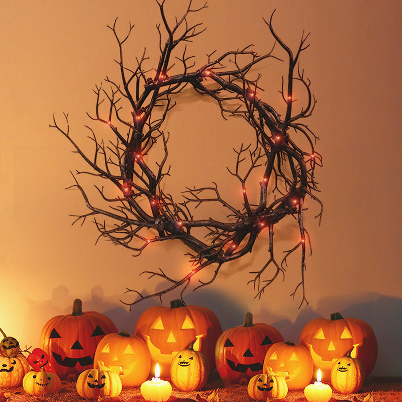 LED Halloween Wreath - Yurei Works