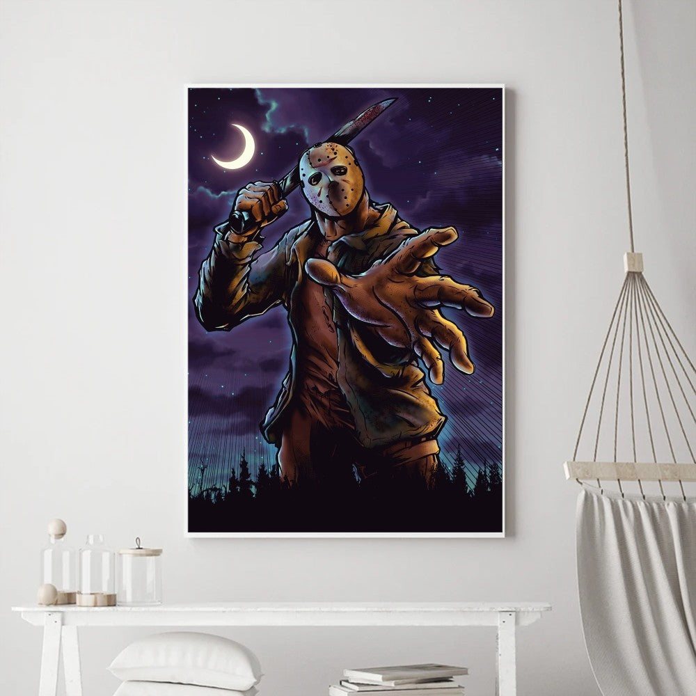 Jason Voorhees Poster - Yurei Works