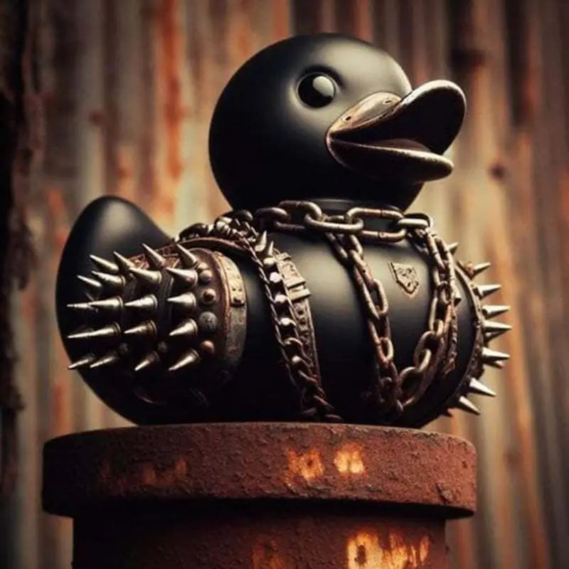 Gothic Duck Statue - Yurei Works