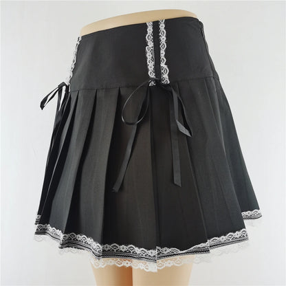 Punk Gothic Mini Skirt - Yurei Works