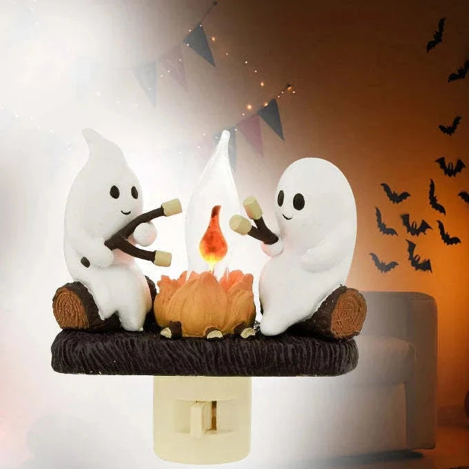 Ghost Halloween Wall Light - Yurei Works