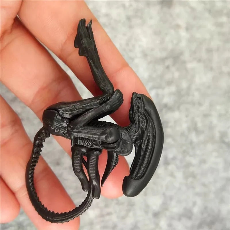 6pcs/Set Alien Xenomorph Action Figures - Halloween Decoration Ornaments, Anime Collectibles Gift for Kids - Yurei Works