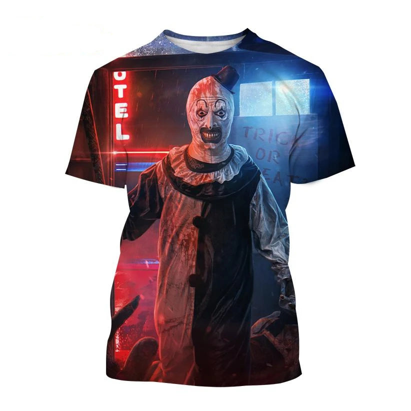 Premium Terrifier Clown Horror T-Shit