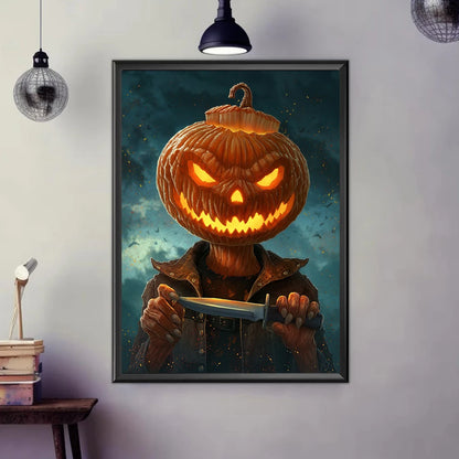 Pumpkin Man Poster - Yurei Works