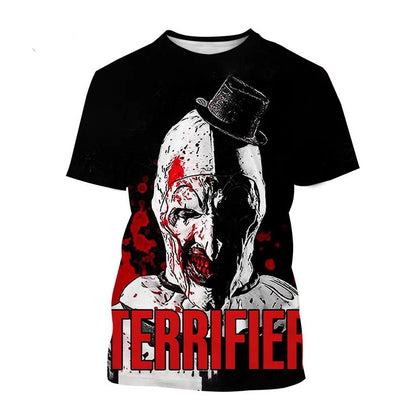 Premium Terrifier Clown Horror T-Shits